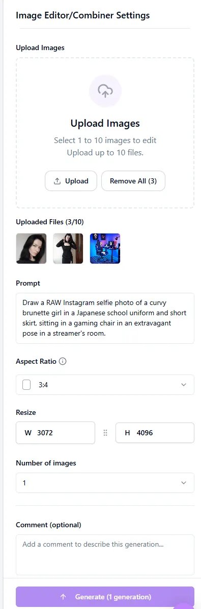 Prepare source images